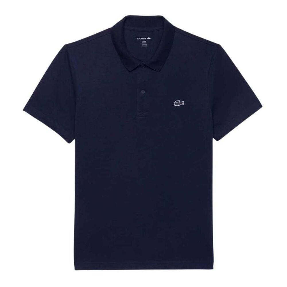 Lacoste Mens Chest Logo Regular Polo Shirt / Navy